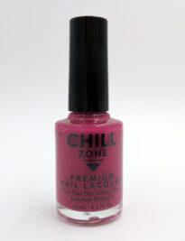 Tall Glass of Red. Burgundy Nail Polish by Chill Zone Nails