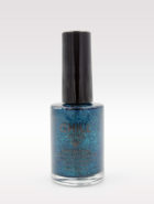 blue glitter nail polish
