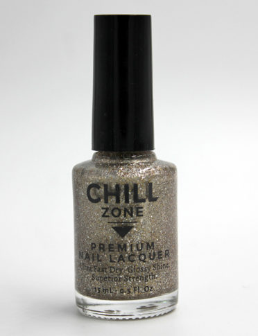 From a Nebula Afar. Glitter Antique Gold Nail Polish by Chill Zone